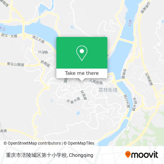 重庆市涪陵城区第十小学校 map