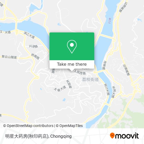 明星大药房(秋印药店) map