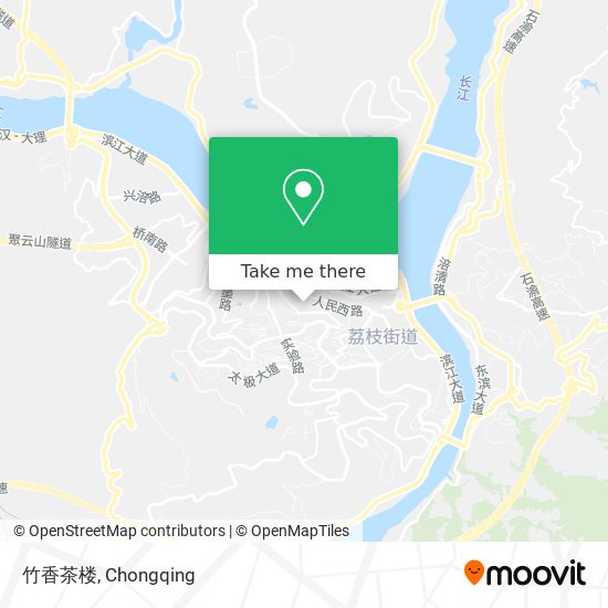 竹香茶楼 map