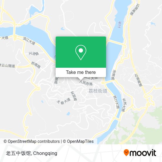 老五中饭馆 map