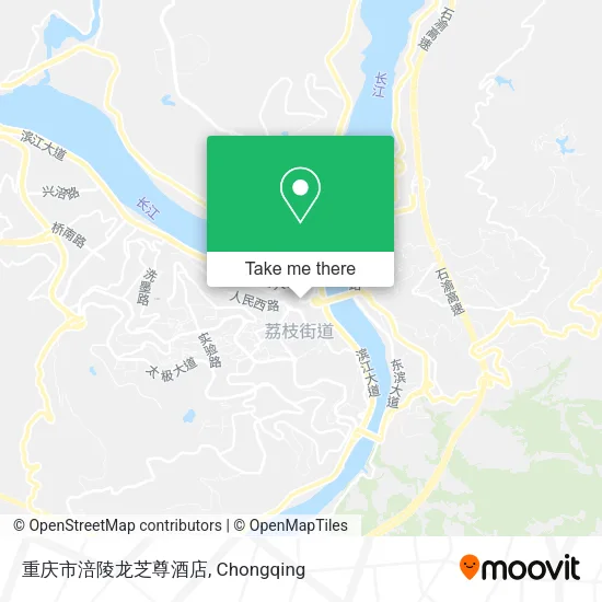 重庆市涪陵龙芝尊酒店 map