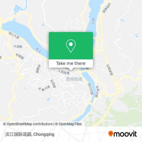 滨江国际花园 map