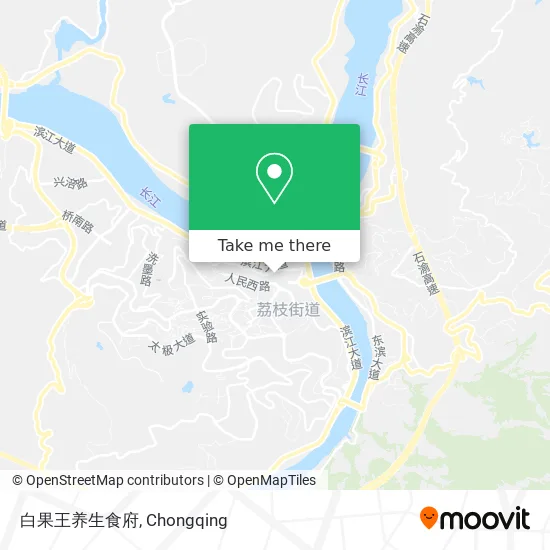 白果王养生食府 map