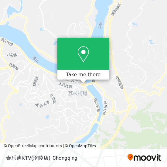 泰乐迪KTV(涪陵店) map