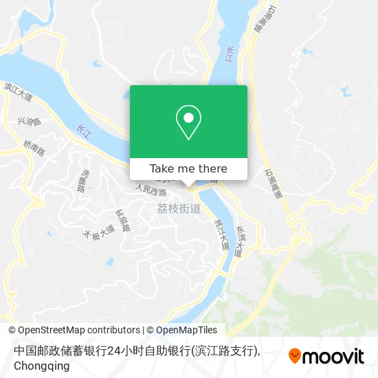 中国邮政储蓄银行24小时自助银行(滨江路支行) map