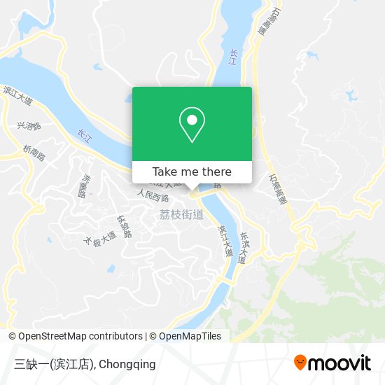 三缺一(滨江店) map