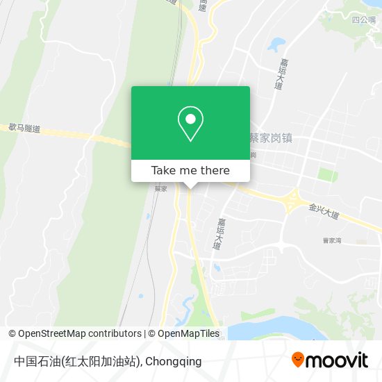 中国石油(红太阳加油站) map