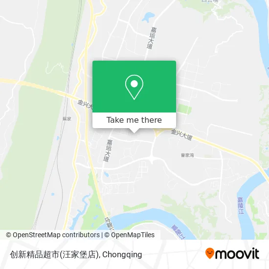 创新精品超市(汪家堡店) map