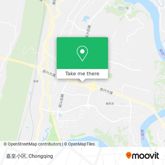嘉皇小区 map