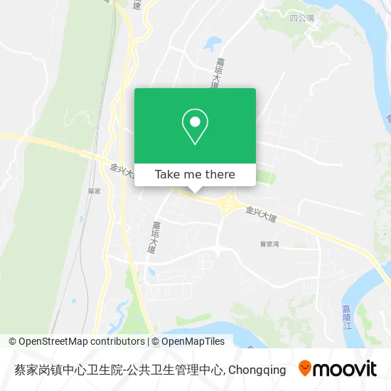 蔡家岗镇中心卫生院-公共卫生管理中心 map