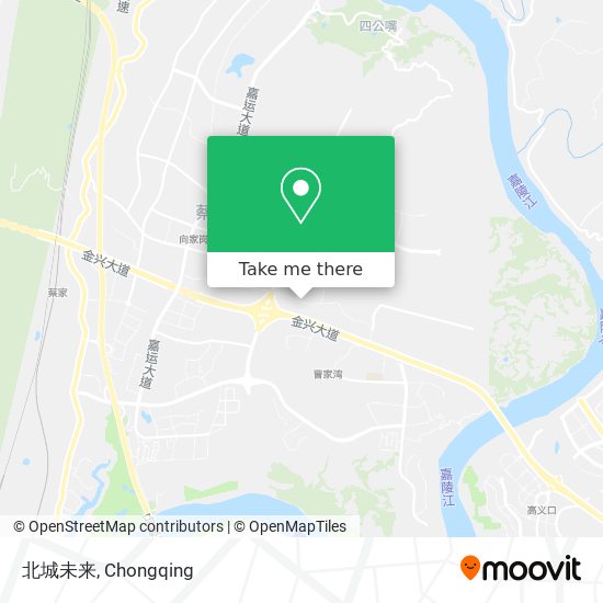 北城未来 map