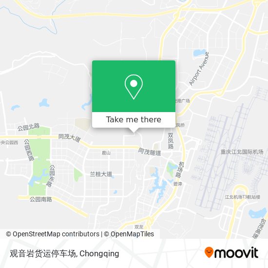 观音岩货运停车场 map