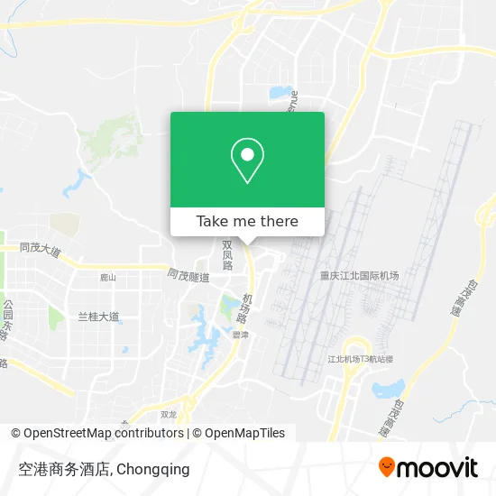 空港商务酒店 map