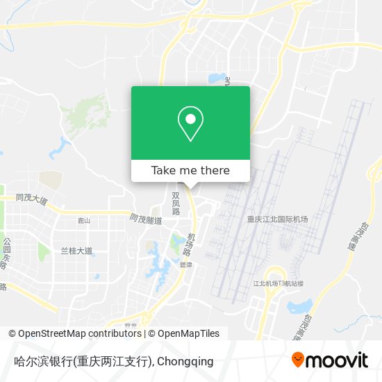 哈尔滨银行(重庆两江支行) map