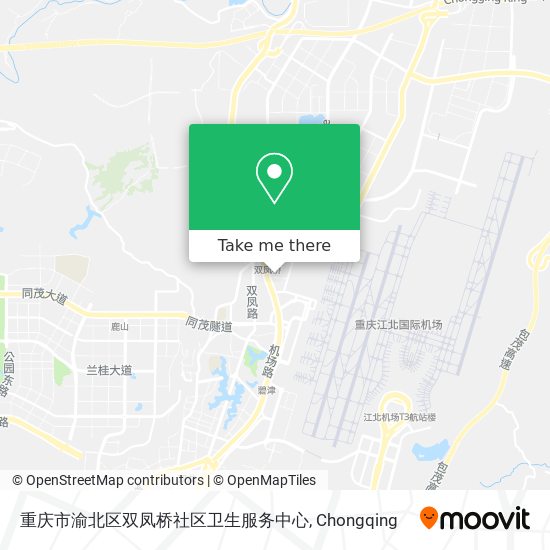 重庆市渝北区双凤桥社区卫生服务中心 map