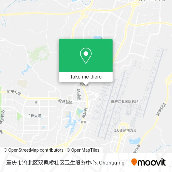 重庆市渝北区双凤桥社区卫生服务中心 map