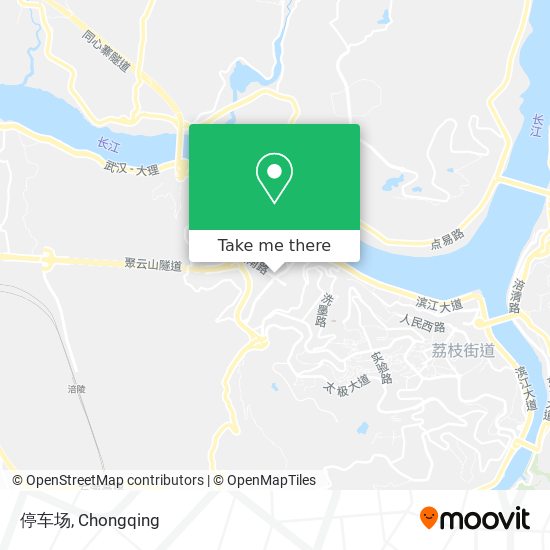 停车场 map