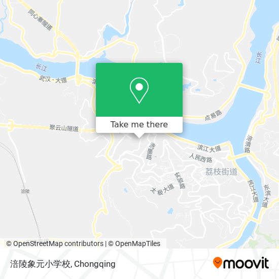 涪陵象元小学校 map