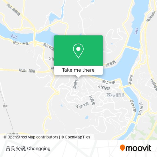 吕氏火锅 map