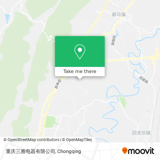重庆三雅电器有限公司 map