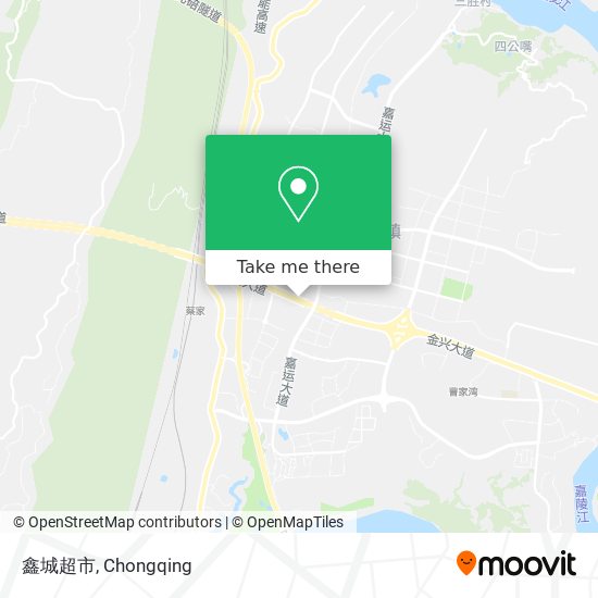 鑫城超市 map