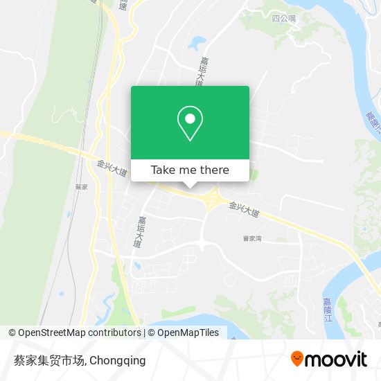 蔡家集贸市场 map