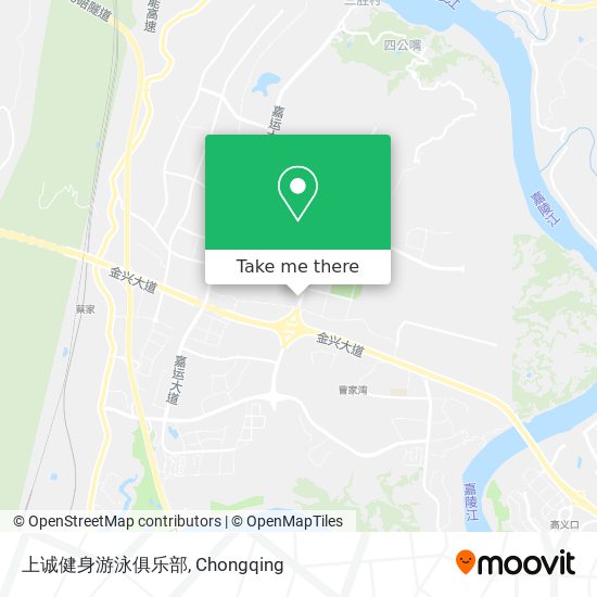 上诚健身游泳俱乐部 map