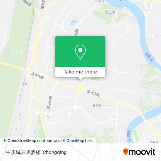 中庚城展旭酒楼 map