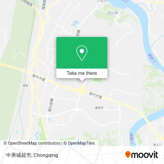 中庚城超市 map
