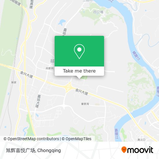 旭辉嘉悦广场 map