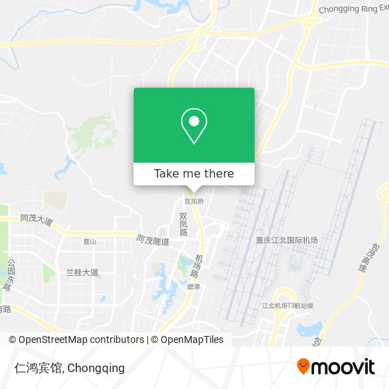 仁鸿宾馆 map