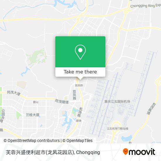 芙蓉兴盛便利超市(龙凤花园店) map