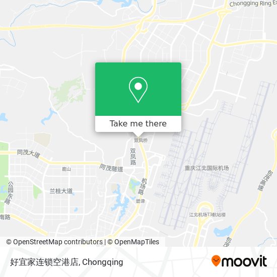 好宜家连锁空港店 map