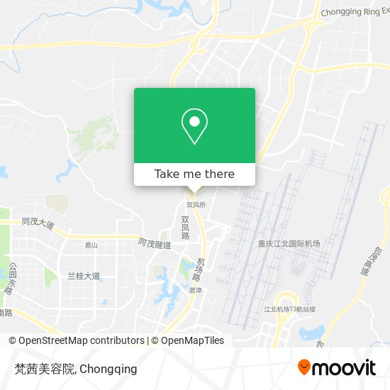 梵茜美容院 map