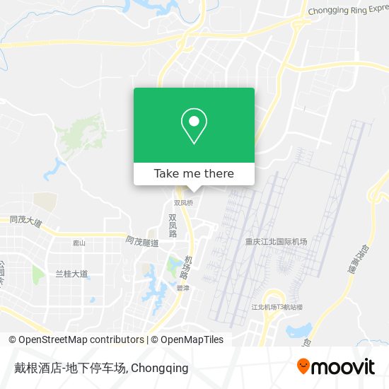 戴根酒店-地下停车场 map