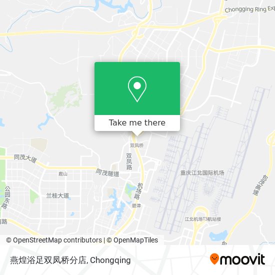 燕煌浴足双凤桥分店 map