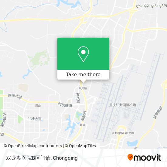 双龙湖医院B区门诊 map