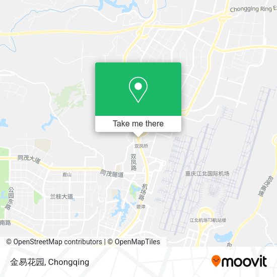 金易花园 map