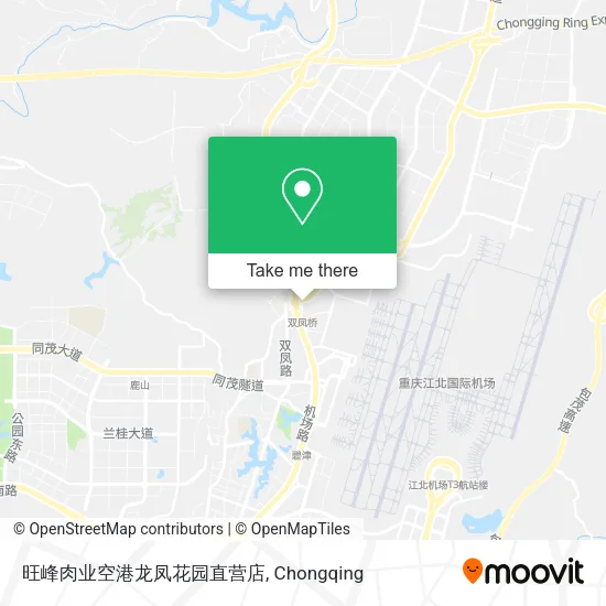 旺峰肉业空港龙凤花园直营店 map