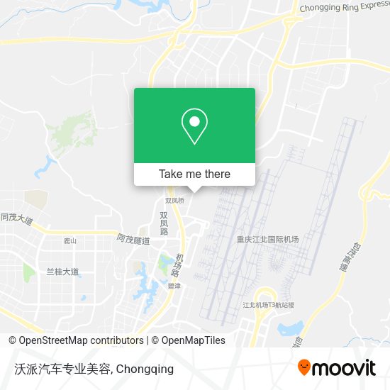沃派汽车专业美容 map