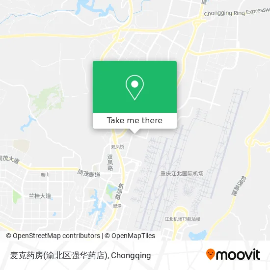麦克药房(渝北区强华药店) map