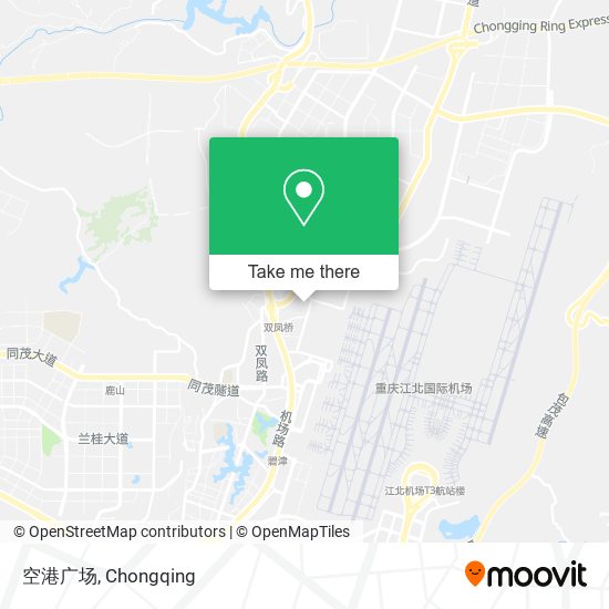 空港广场 map