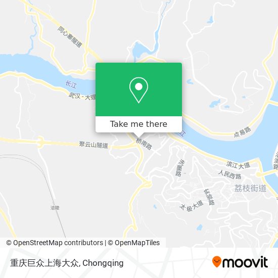 重庆巨众上海大众 map