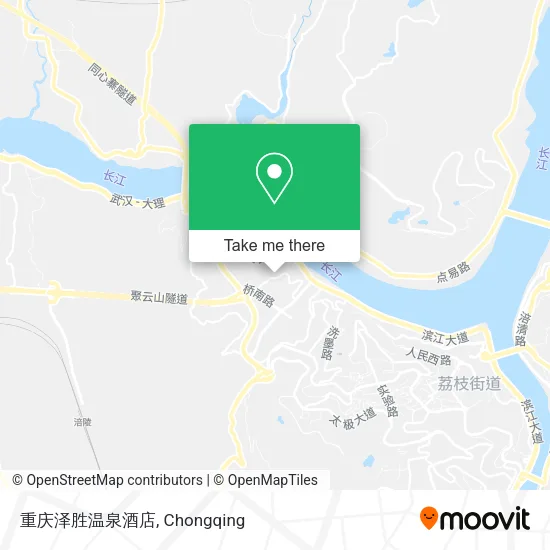 重庆泽胜温泉酒店 map