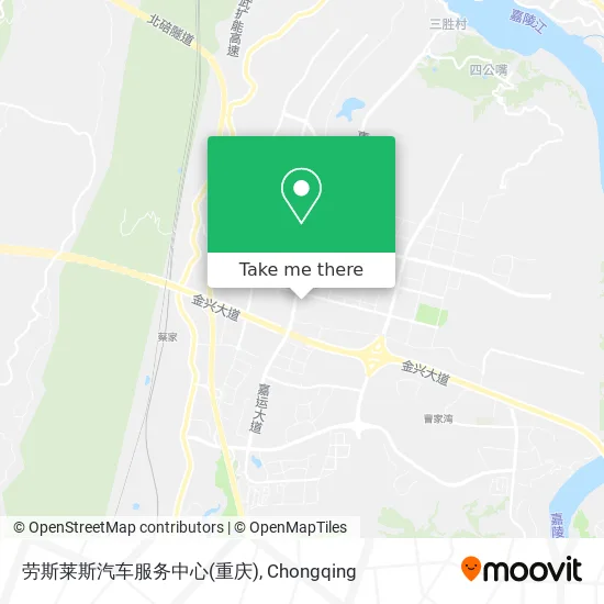 劳斯莱斯汽车服务中心(重庆) map