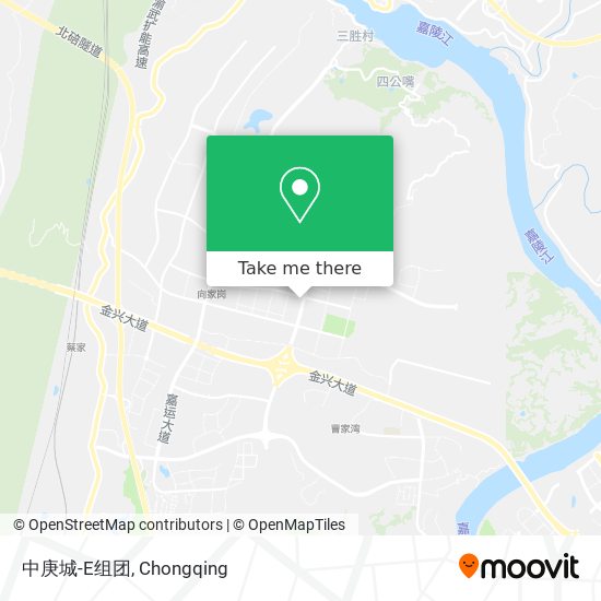 中庚城-E组团 map