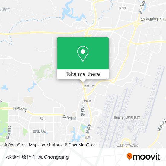 桃源印象停车场 map