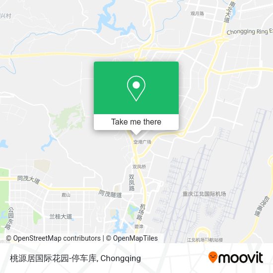 桃源居国际花园-停车库 map