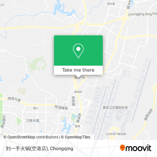 刘一手火锅(空港店) map