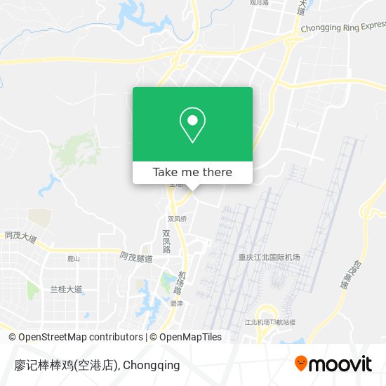 廖记棒棒鸡(空港店) map